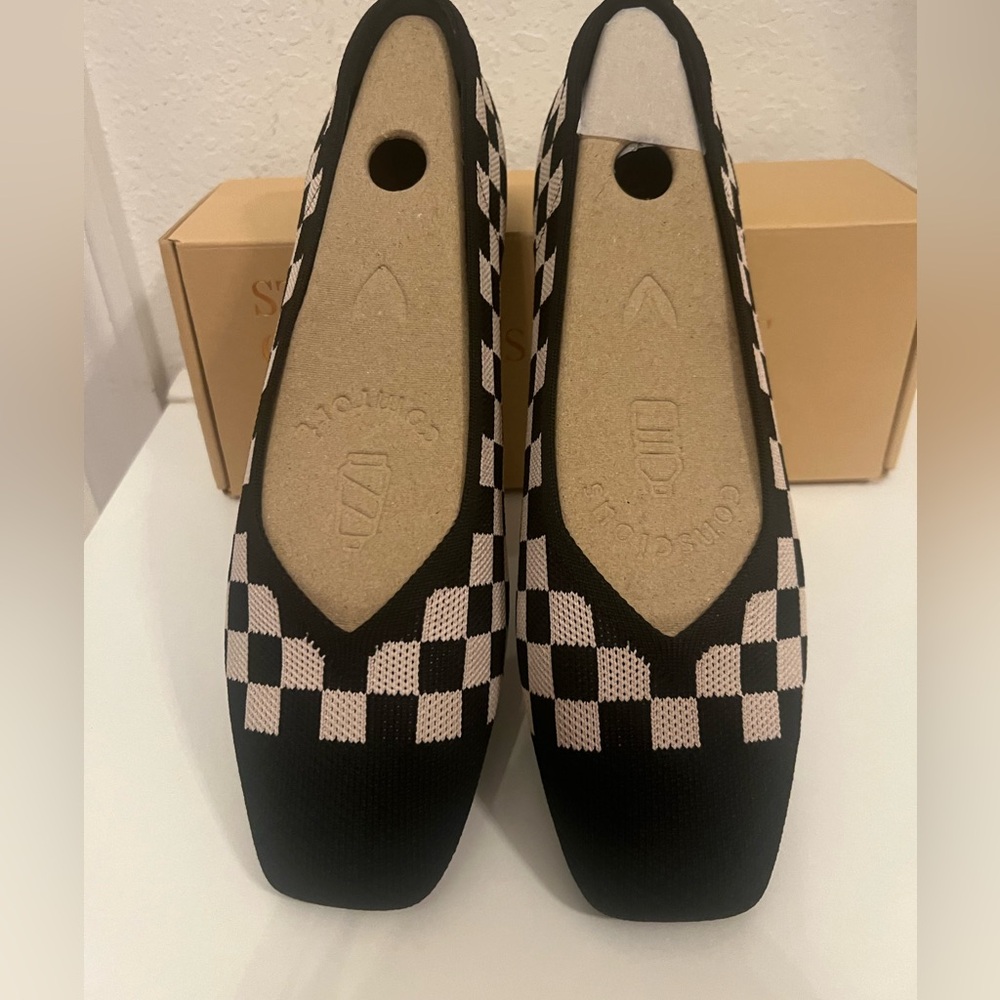 Vivaia checkered flats - Picture 3 of 12
